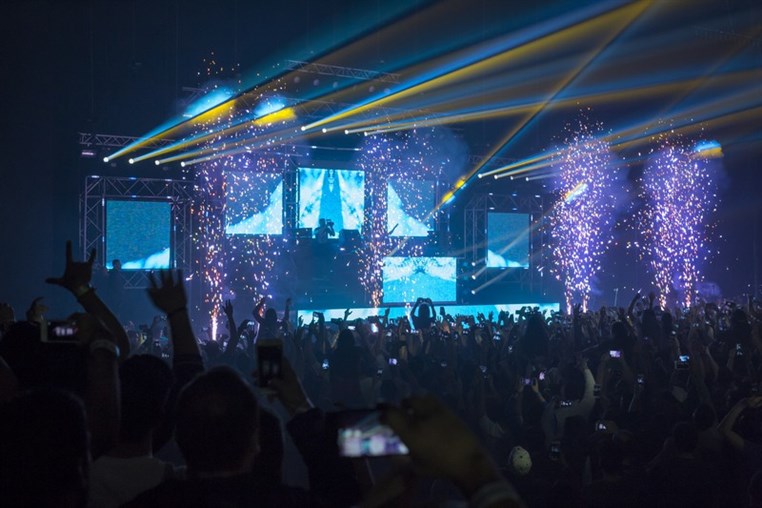 Steve Aoki at Forum De Beyrouth